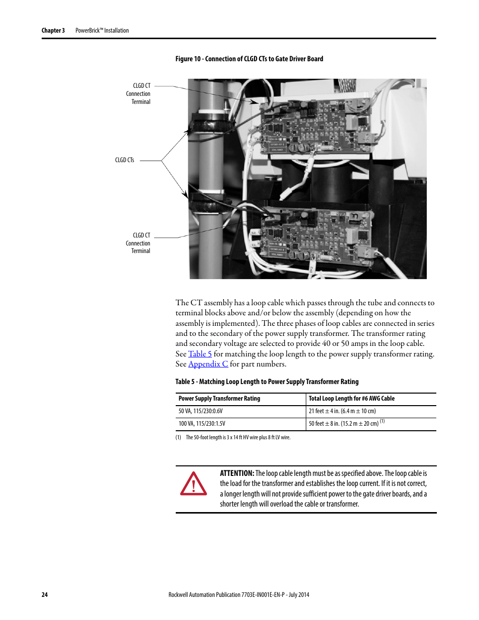 Rockwell Automation 7703E Medium Voltage SMC OEM Components - 10-15 kV User Manual | Page 24 / 58