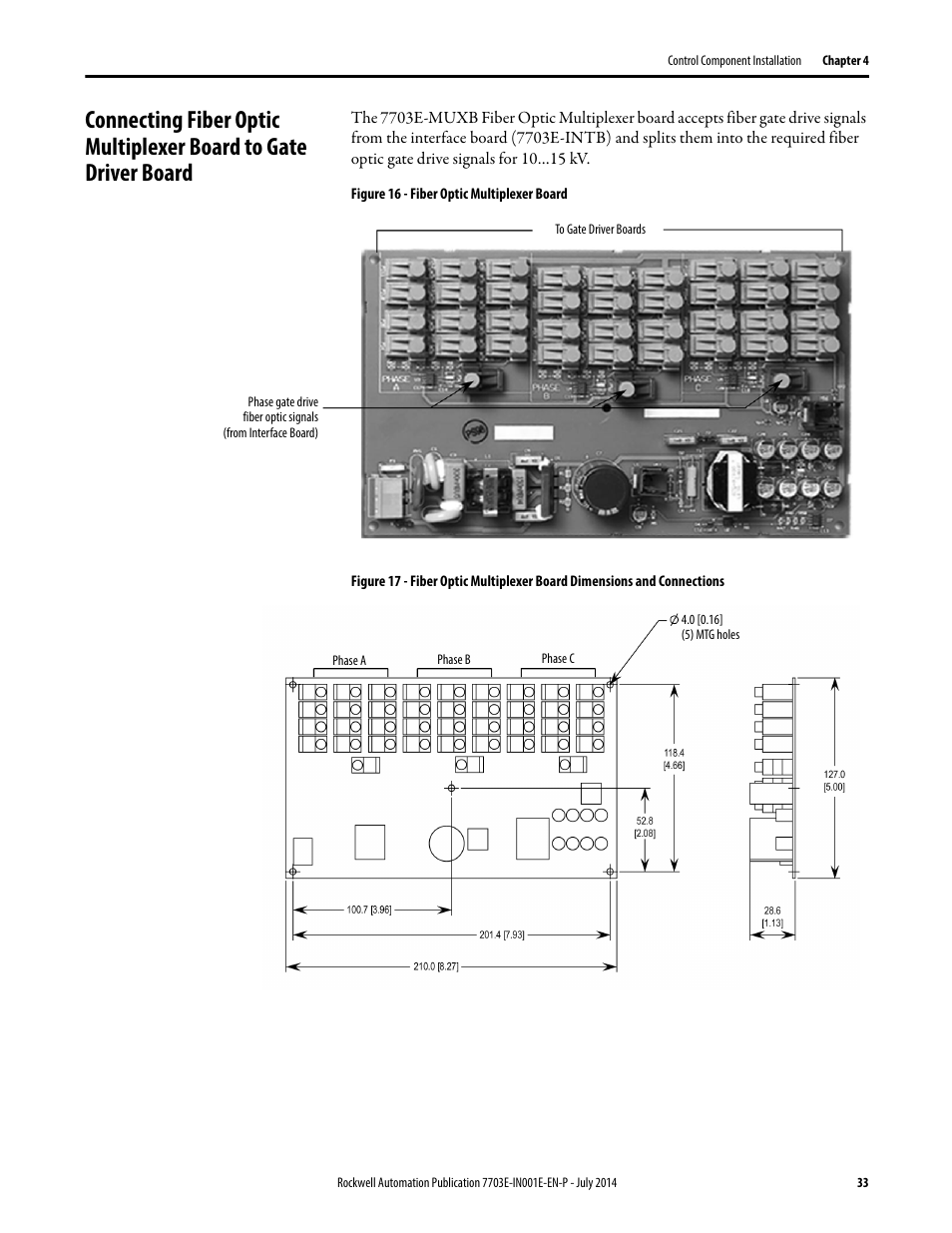 Rockwell Automation 7703E Medium Voltage SMC OEM Components - 10-15 kV User Manual | Page 33 / 58