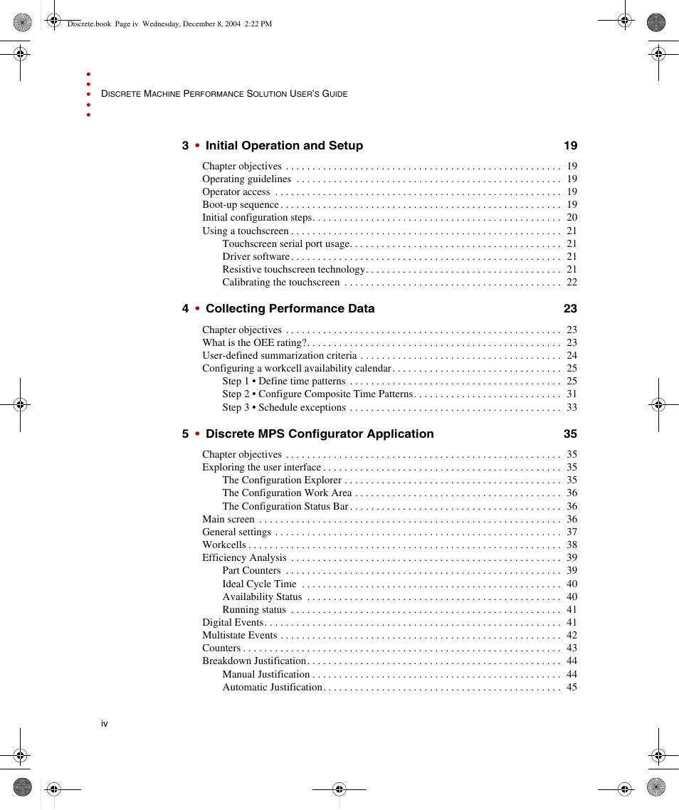 Rockwell Automation Discrete Machine Performance Solution User Manual | Page 4 / 106