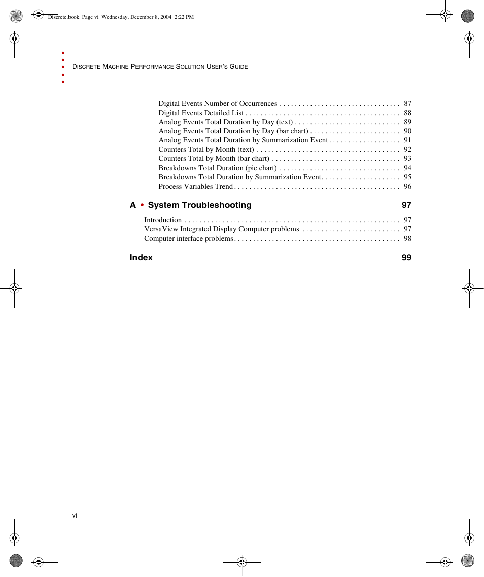 Rockwell Automation Discrete Machine Performance Solution User Manual | Page 6 / 106
