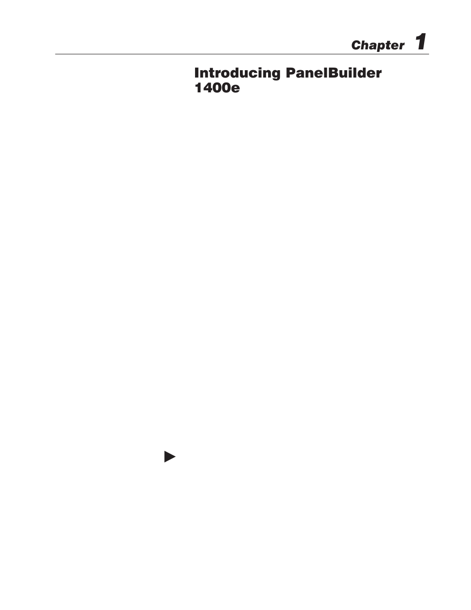 1 - introducing panelbuilder 1400e, About panelbuilder 1400e, Panelbuilder, panelview terminals, and the plc | Introducing panelbuilder 1400e, Chapter | Rockwell Automation 2711E-ND1 PanelBuilder 1400E Configurator Software Getting Started User Manual | Page 13 / 114