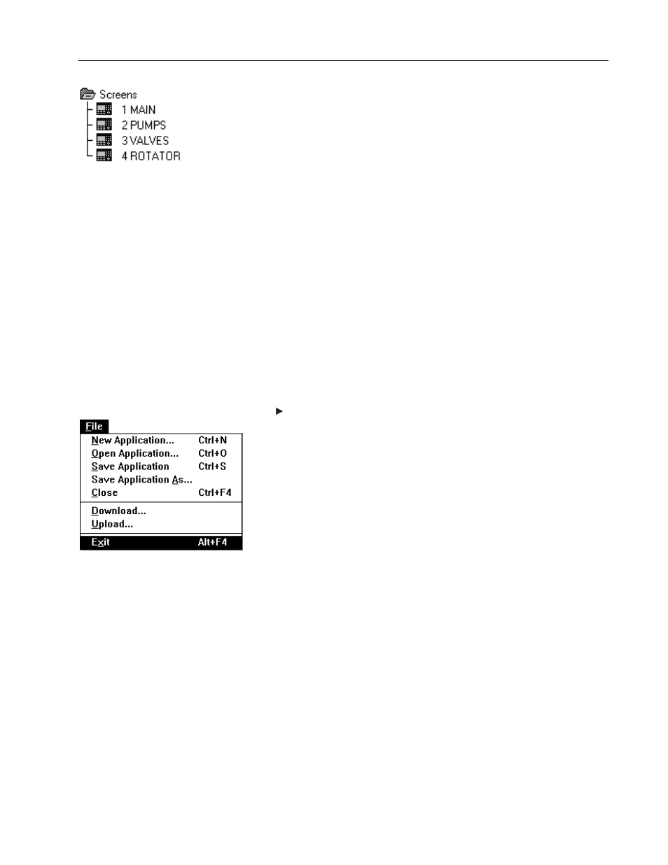 Closing editors and applications, Exiting panelbuilder | Rockwell Automation 2711E-ND1 PanelBuilder 1400E Configurator Software Getting Started User Manual | Page 57 / 114