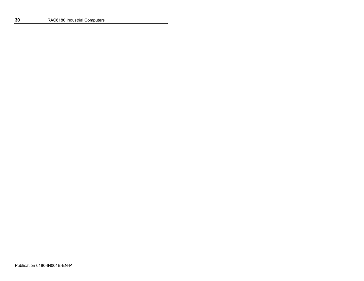 Rockwell Automation 6180 RAC6180 Industrial Computers Installation Instructions User Manual | Page 30 / 32