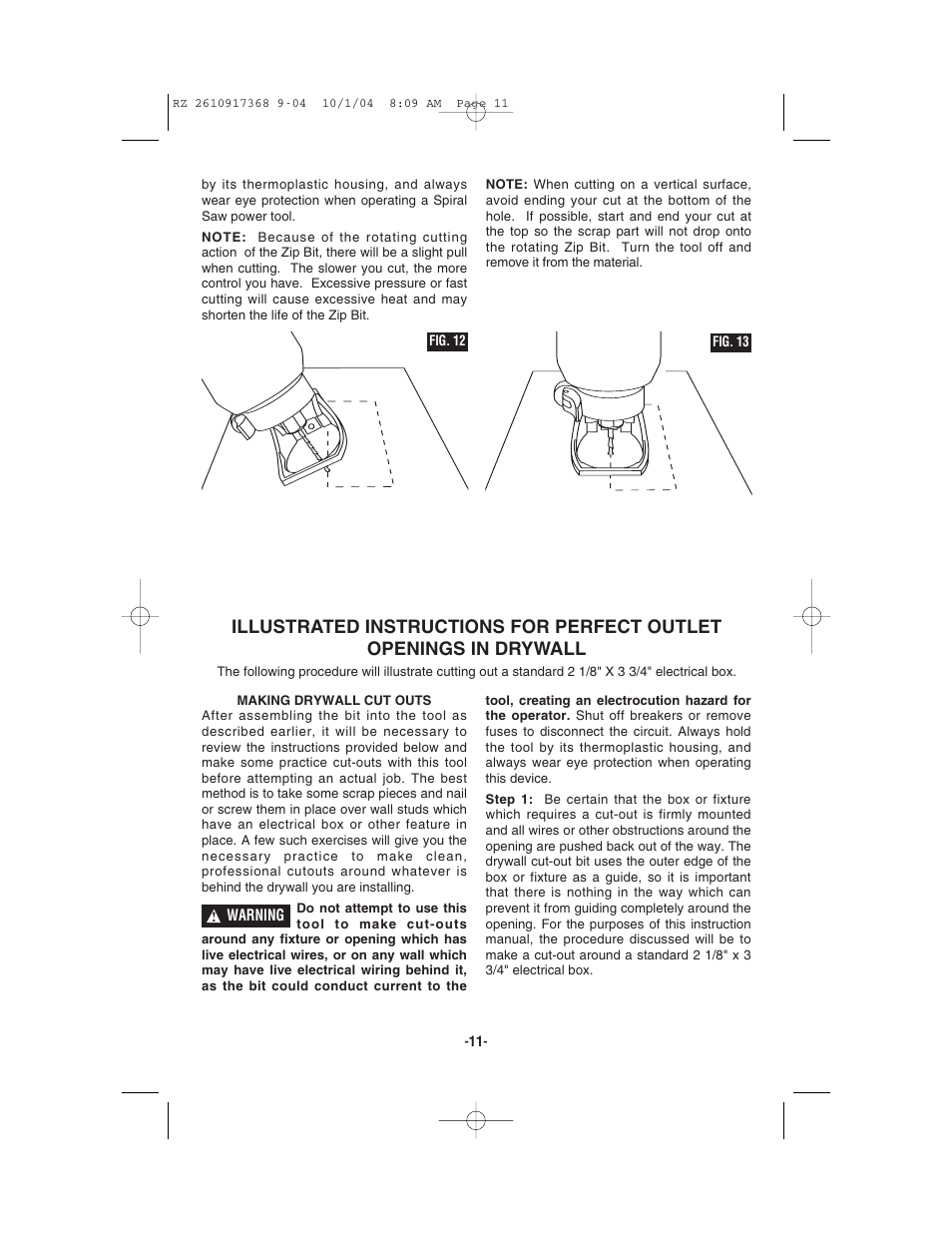 Bosch RZ25 User Manual | Page 11 / 44