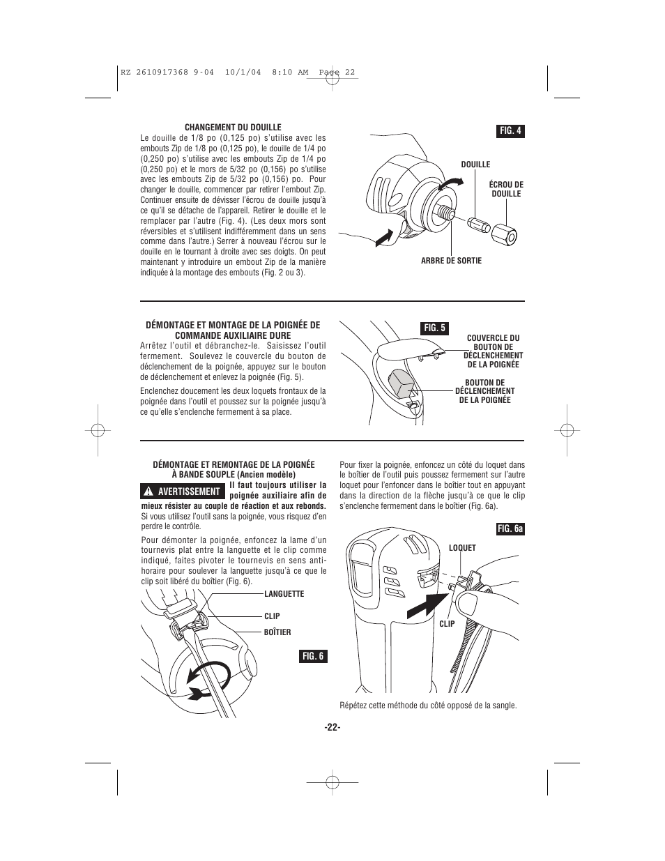 Bosch RZ25 User Manual | Page 22 / 44