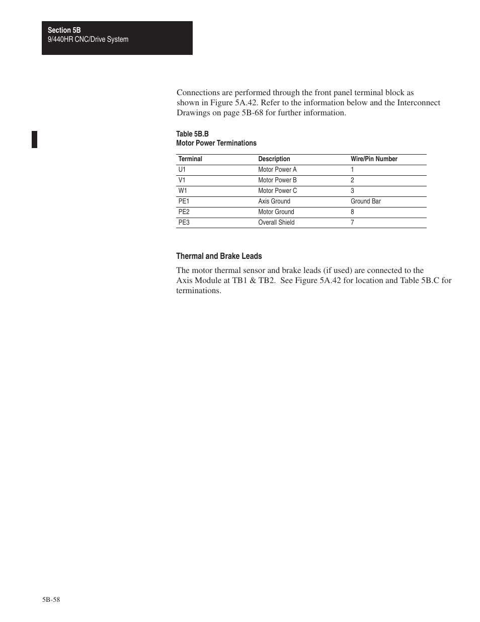 Rockwell Automation 8520 9/Series Hardware TAB 5 User Manual | Page 132 / 150