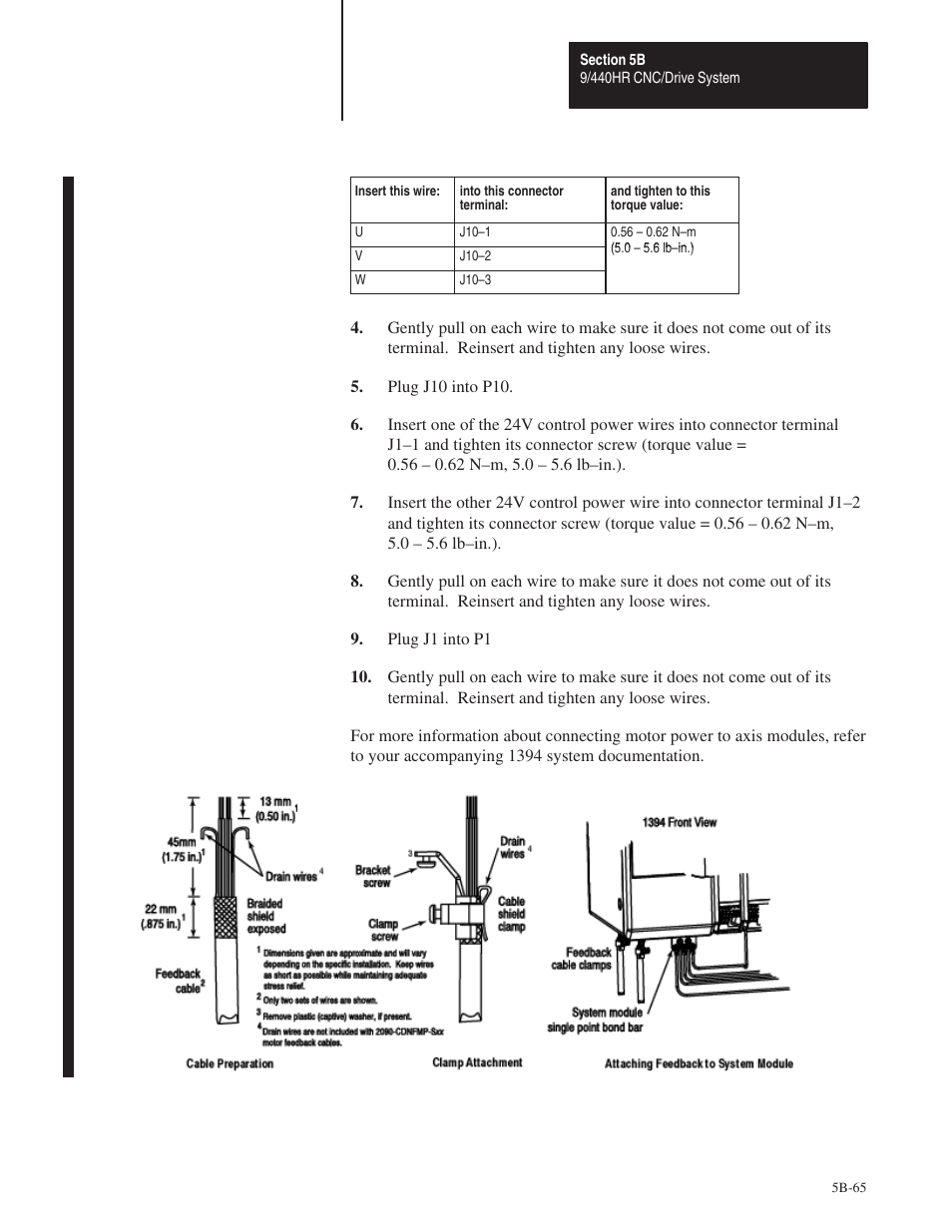 Rockwell Automation 8520 9/Series Hardware TAB 5 User Manual | Page 139 / 150