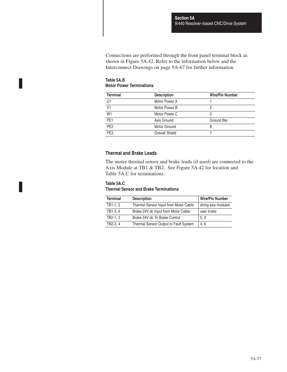 Rockwell Automation 8520 9/Series Hardware TAB 5 User Manual | Page 59 / 150