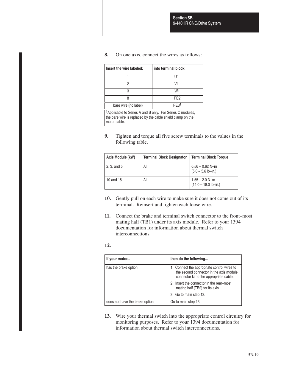 Rockwell Automation 8520 9/Series Hardware TAB 5 User Manual | Page 93 / 150