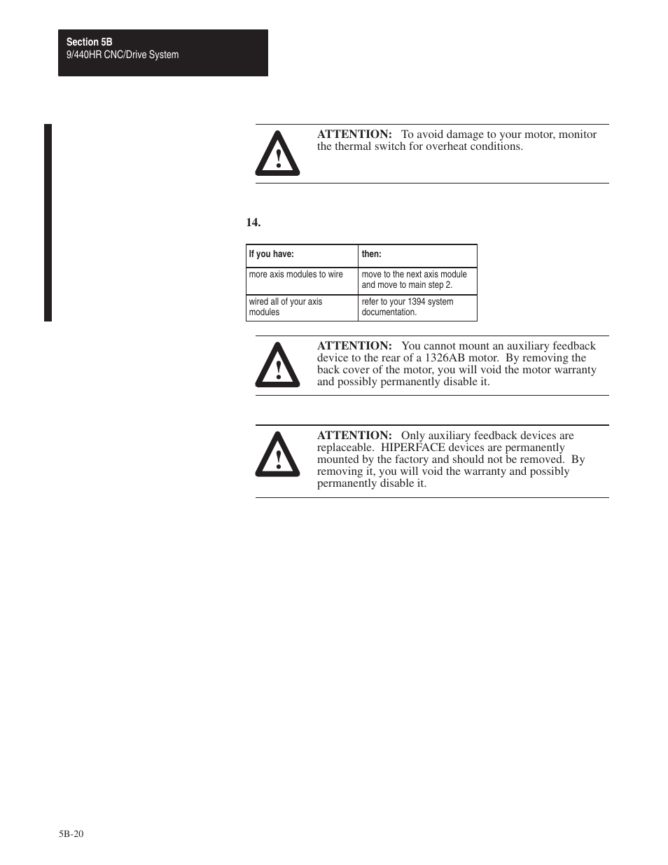 Rockwell Automation 8520 9/Series Hardware TAB 5 User Manual | Page 94 / 150