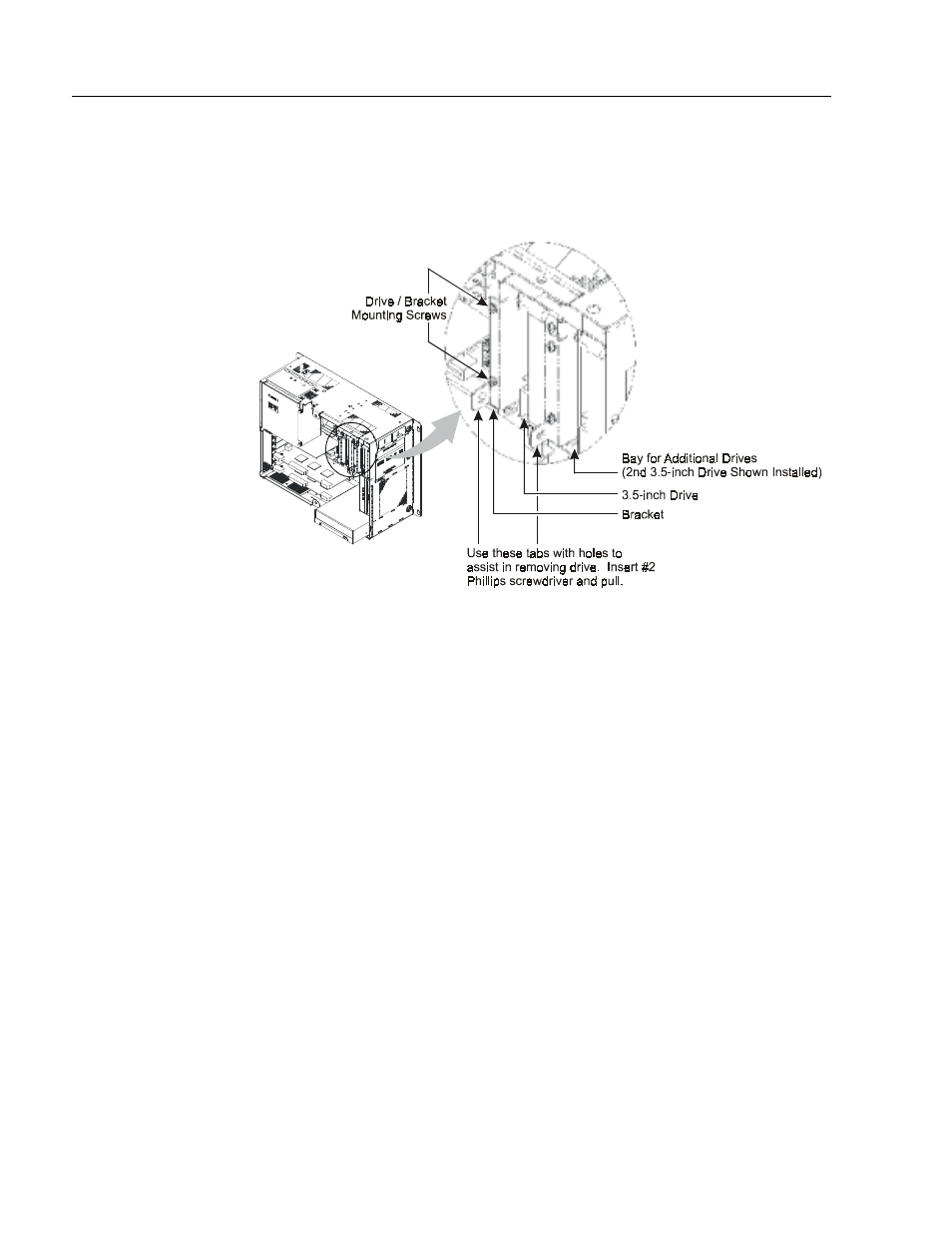 For 3.5 inch hard disk drives | Rockwell Automation 6180 Industrial Computers User Manual | Page 104 / 190
