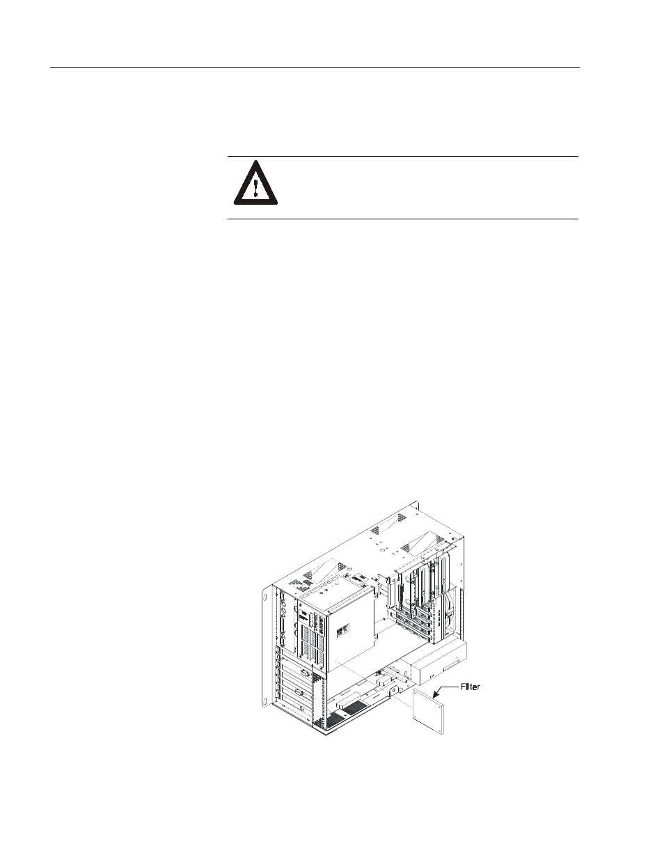 Cleaning the power supply fan filter | Rockwell Automation 6180 Industrial Computers User Manual | Page 170 / 190