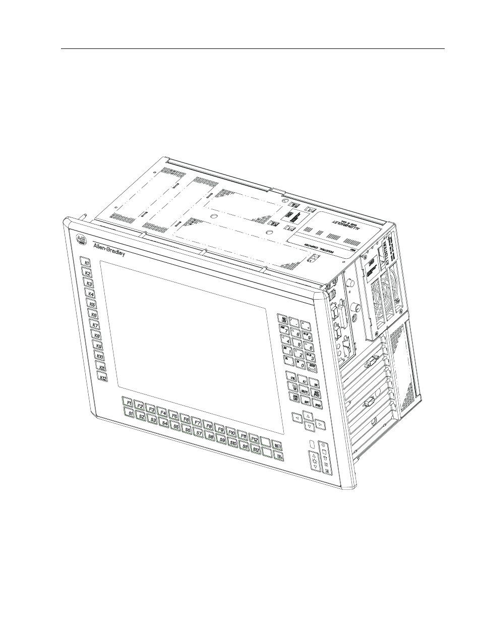 Sd150 version with display and no keypad | Rockwell Automation 6180 Industrial Computers User Manual | Page 21 / 190