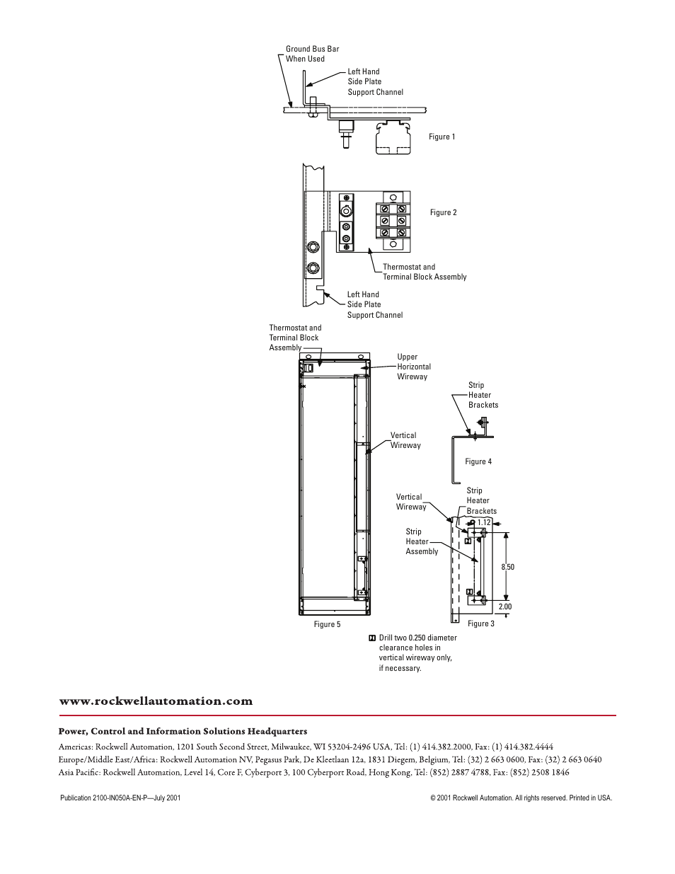 Rockwell Automation 2100 Space Heater Kit User Manual | Page 2 / 2