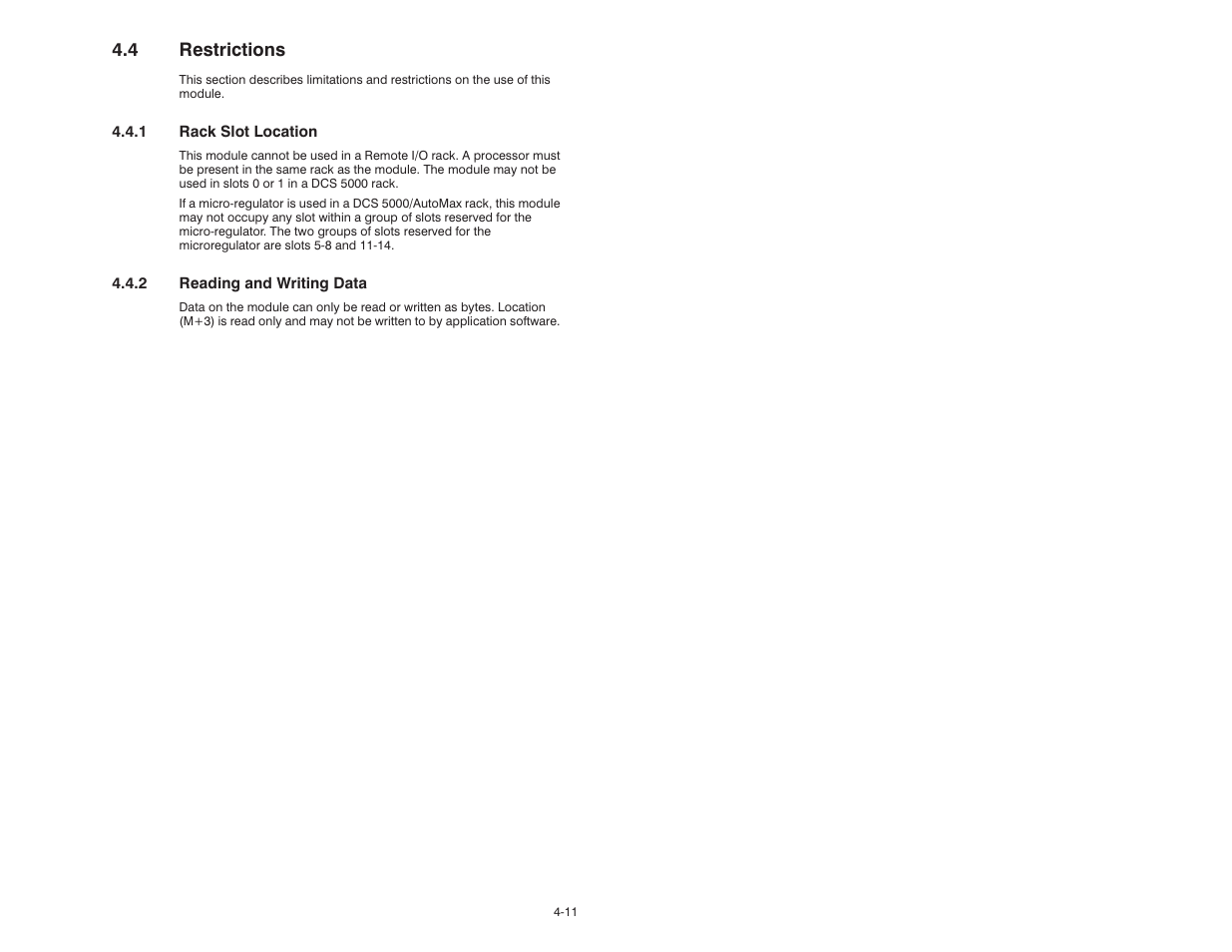 4 restrictions | Rockwell Automation 61C613 16 Channel Analog Input Module User Manual | Page 27 / 52