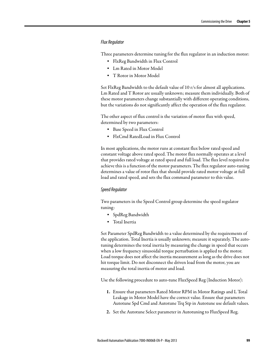 Rockwell Automation 7000 PowerFlex Medium Voltage (B Frame) Commissioning - ForGe (PanelView 550) User Manual | Page 103 / 148