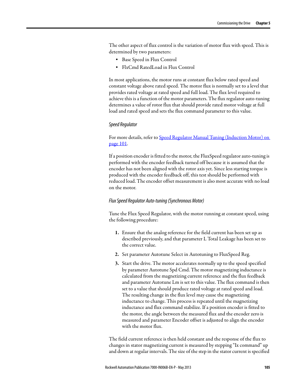 Rockwell Automation 7000 PowerFlex Medium Voltage (B Frame) Commissioning - ForGe (PanelView 550) User Manual | Page 109 / 148