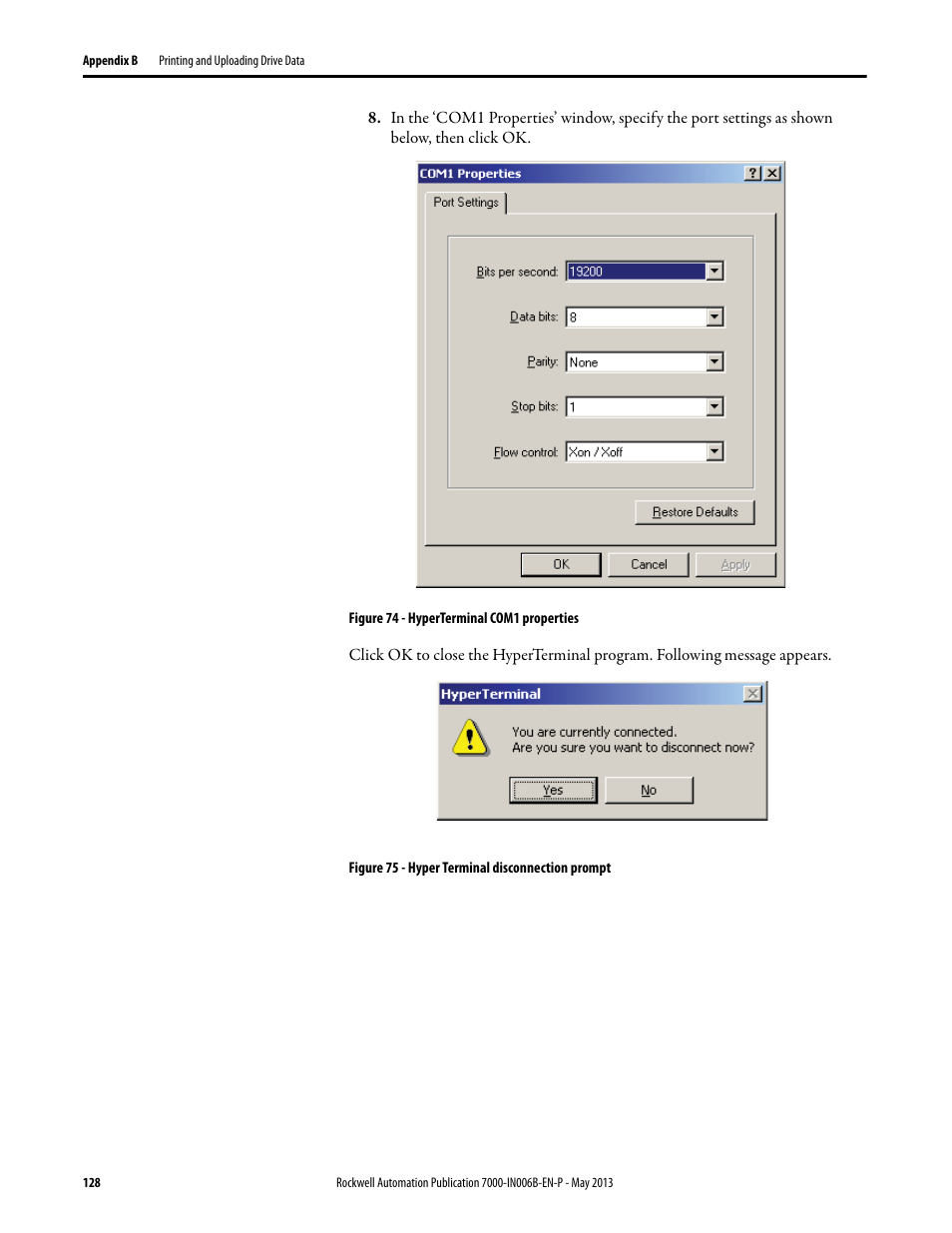 Rockwell Automation 7000 PowerFlex Medium Voltage (B Frame) Commissioning - ForGe (PanelView 550) User Manual | Page 132 / 148