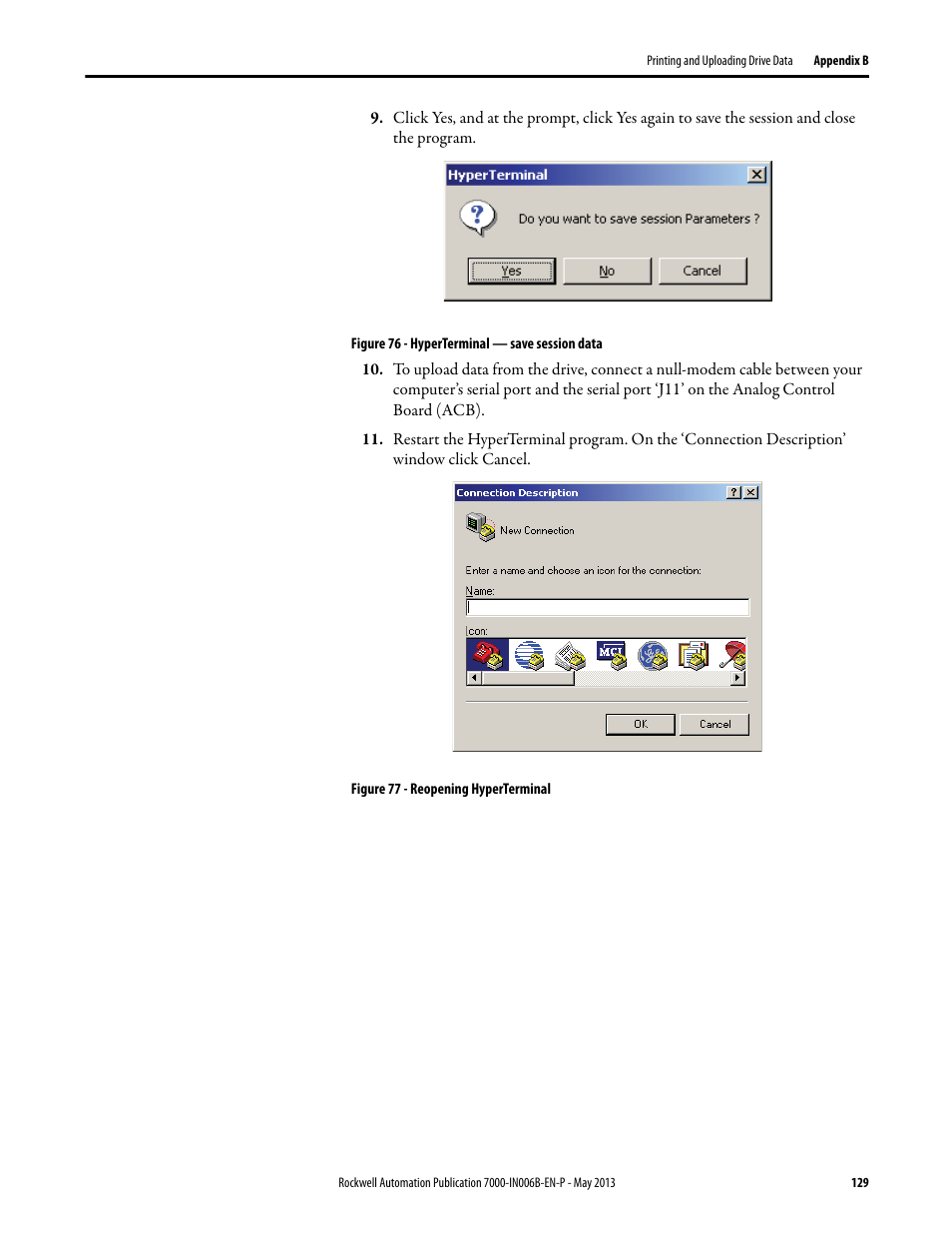 Rockwell Automation 7000 PowerFlex Medium Voltage (B Frame) Commissioning - ForGe (PanelView 550) User Manual | Page 133 / 148