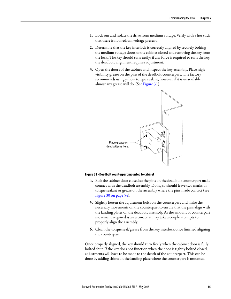 Rockwell Automation 7000 PowerFlex Medium Voltage (B Frame) Commissioning - ForGe (PanelView 550) User Manual | Page 59 / 148