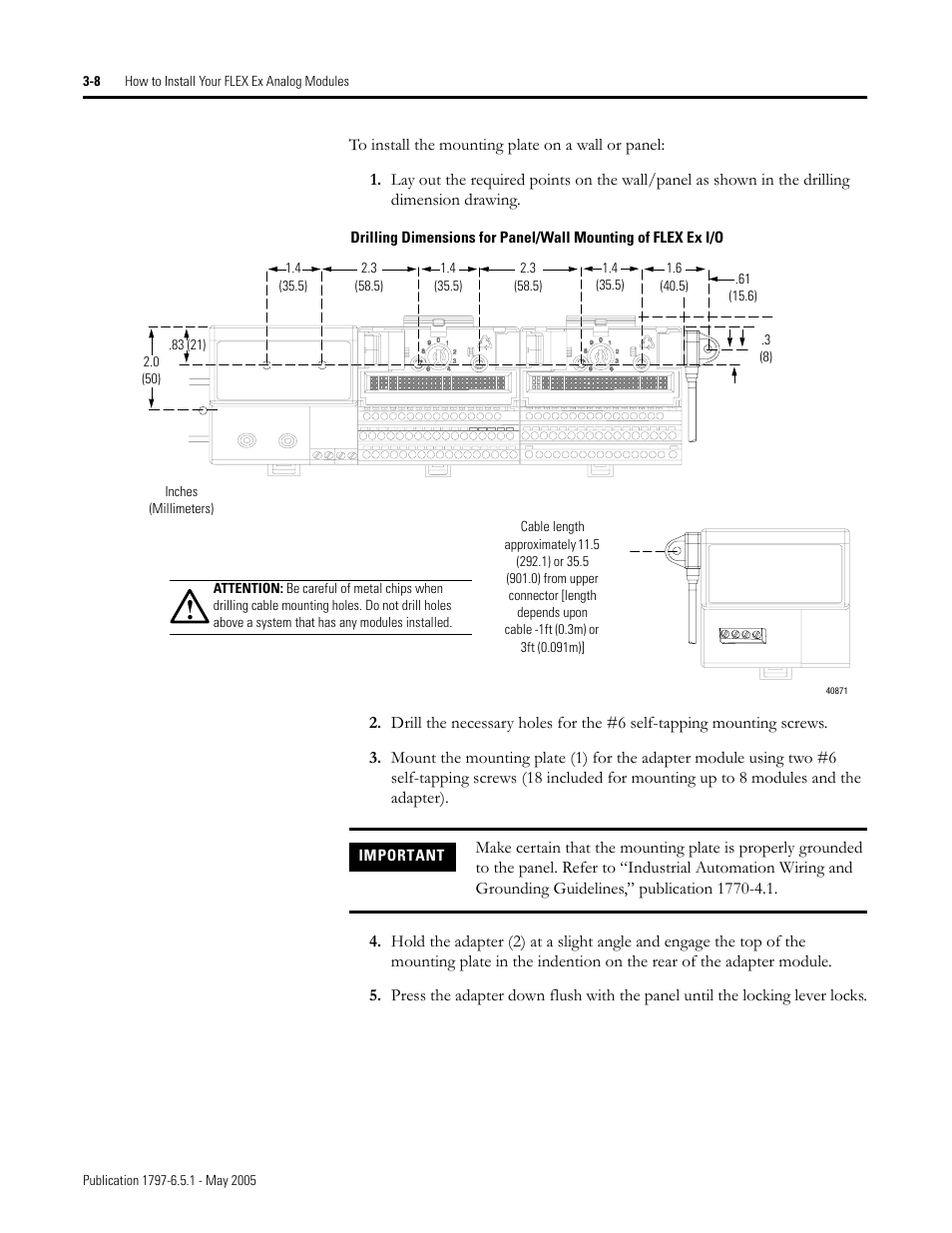 Rockwell Automation 1797-OE8 FLEX Ex Analog Modules User Manual User Manual | Page 42 / 104