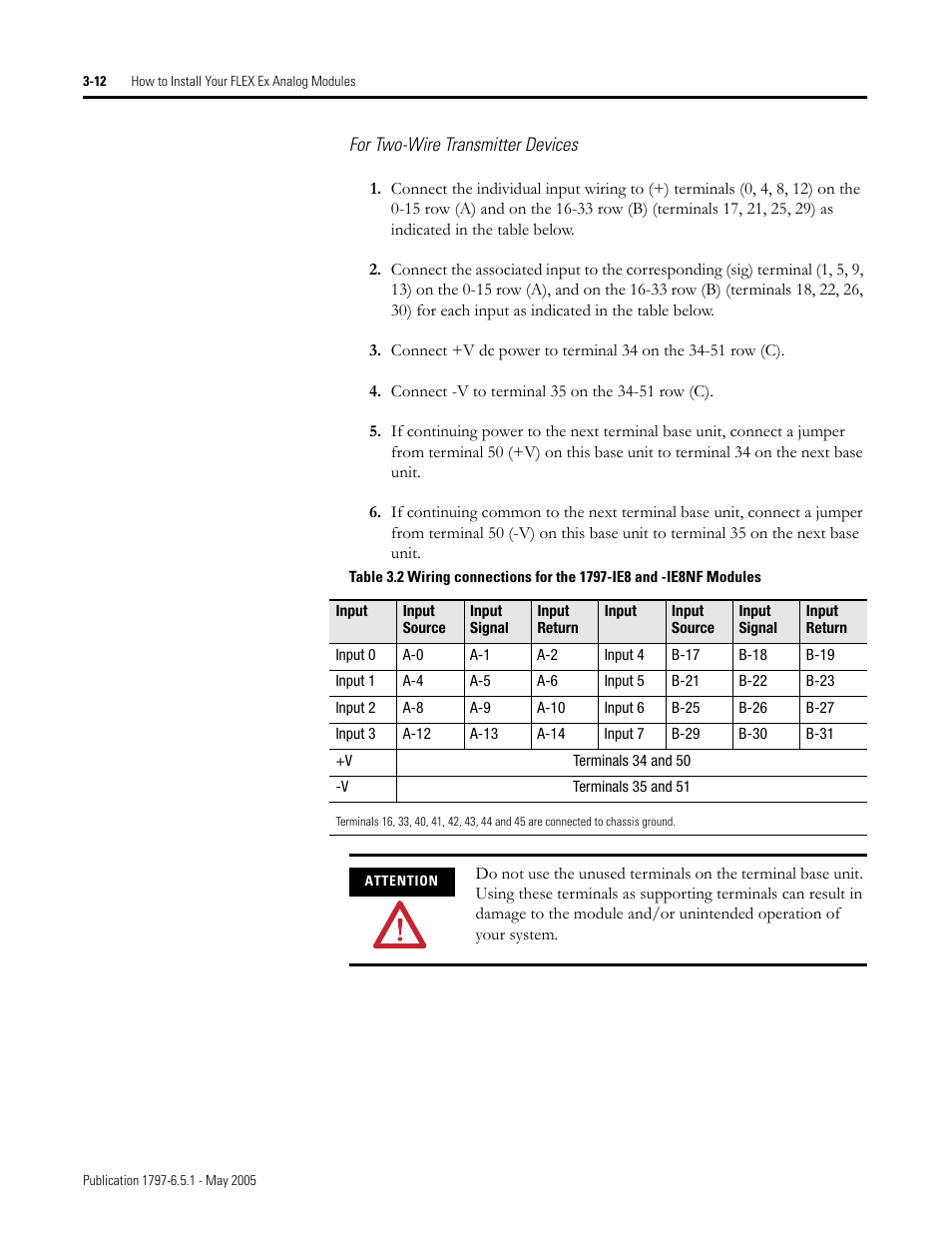 Rockwell Automation 1797-OE8 FLEX Ex Analog Modules User Manual User Manual | Page 46 / 104
