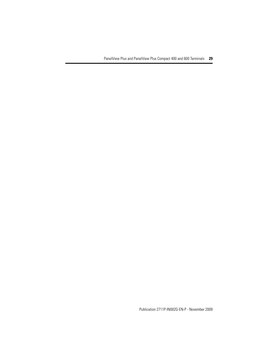 Rockwell Automation 2711PC-x6xxxx PanelView Plus 400 and 600 Terminals Installation Instructions User Manual | Page 29 / 32