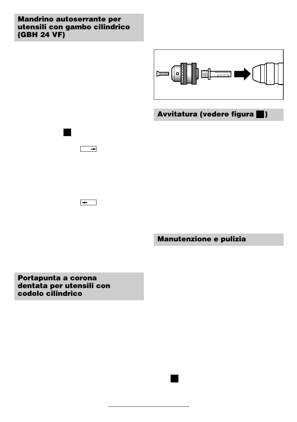 Bosch GBH 24 V User Manual | Page 40 / 82