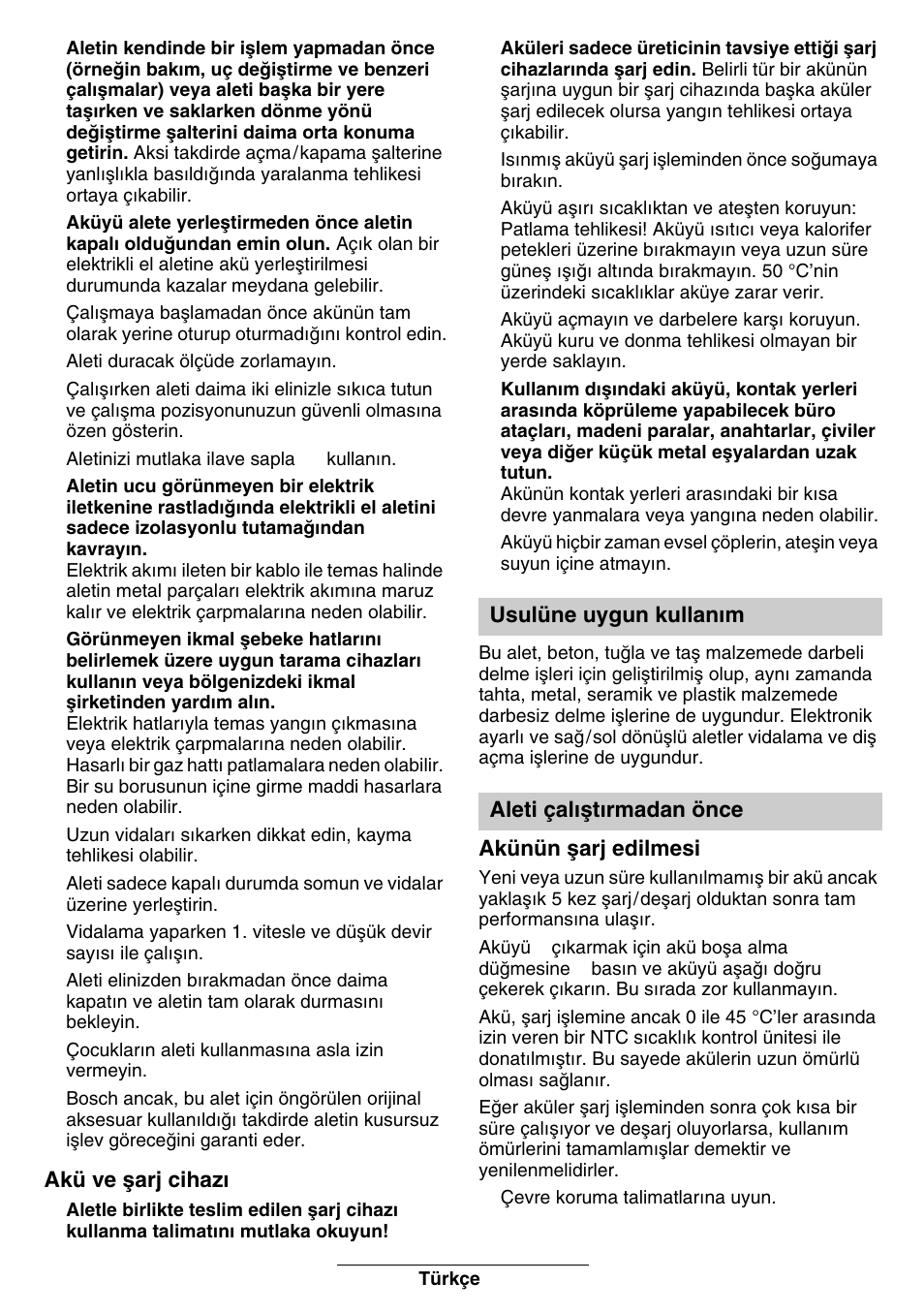 Bosch GBH 24 V User Manual | Page 77 / 82