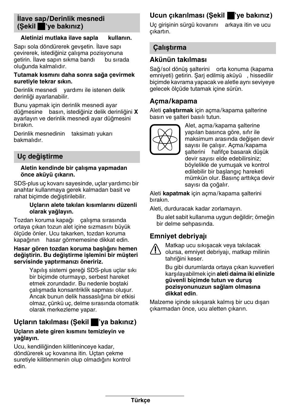 Bosch GBH 24 V User Manual | Page 78 / 82