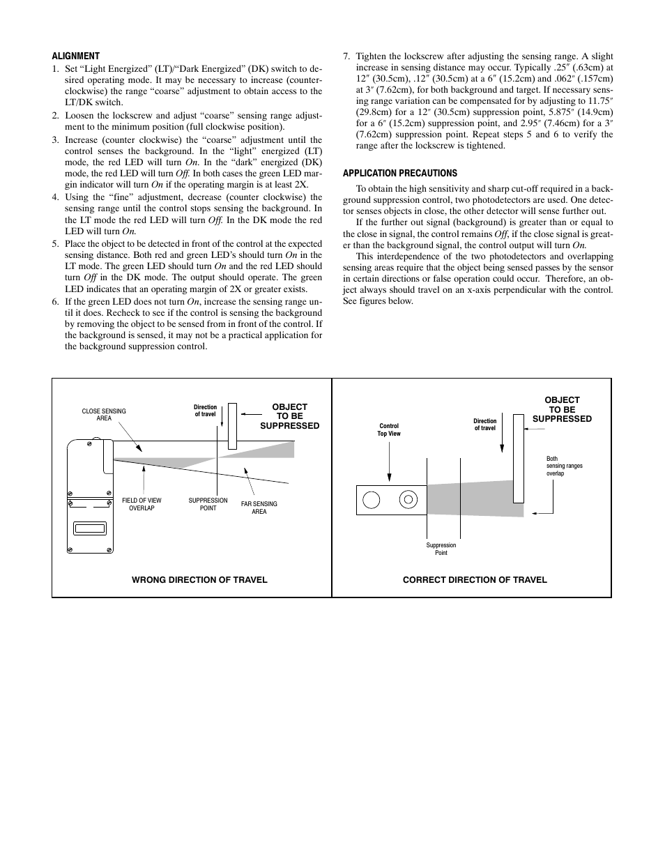 Rockwell Automation 5000 On-Off Background Suppression Control Type 42MBS User Manual | Page 3 / 4