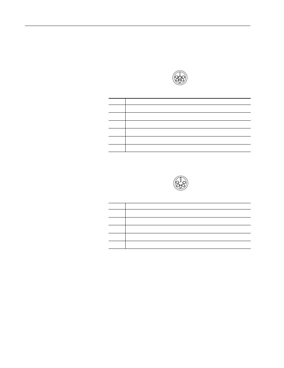 Interface box pinouts, Trigger connector, Power port | Rockwell Automation 2755 AtomScan Bar Code Reader User Manual | Page 109 / 141