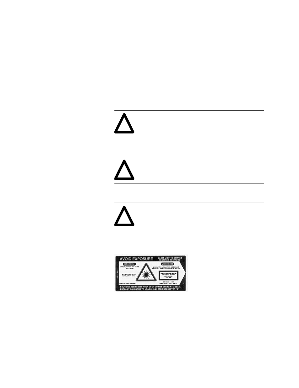 Safety information | Rockwell Automation 2755 AtomScan Bar Code Reader User Manual | Page 19 / 141