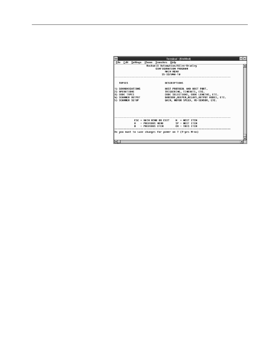 Rockwell Automation 2755 AtomScan Bar Code Reader User Manual | Page 48 / 141