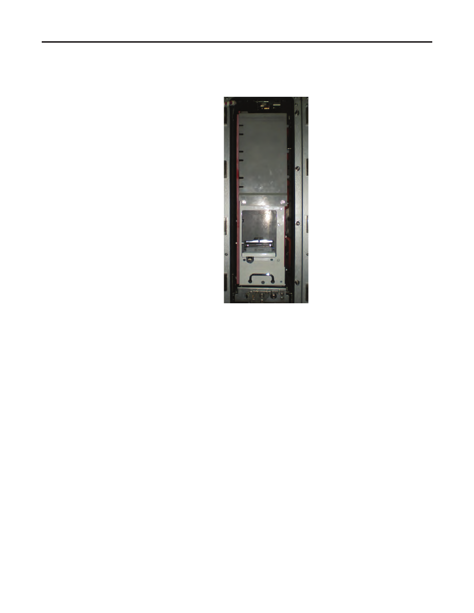 3 removal of the contactor cart | Rockwell Automation 7712 OneGear Motor Control Center FVNR Starter (7.2 kV) User Manual | Page 15 / 52