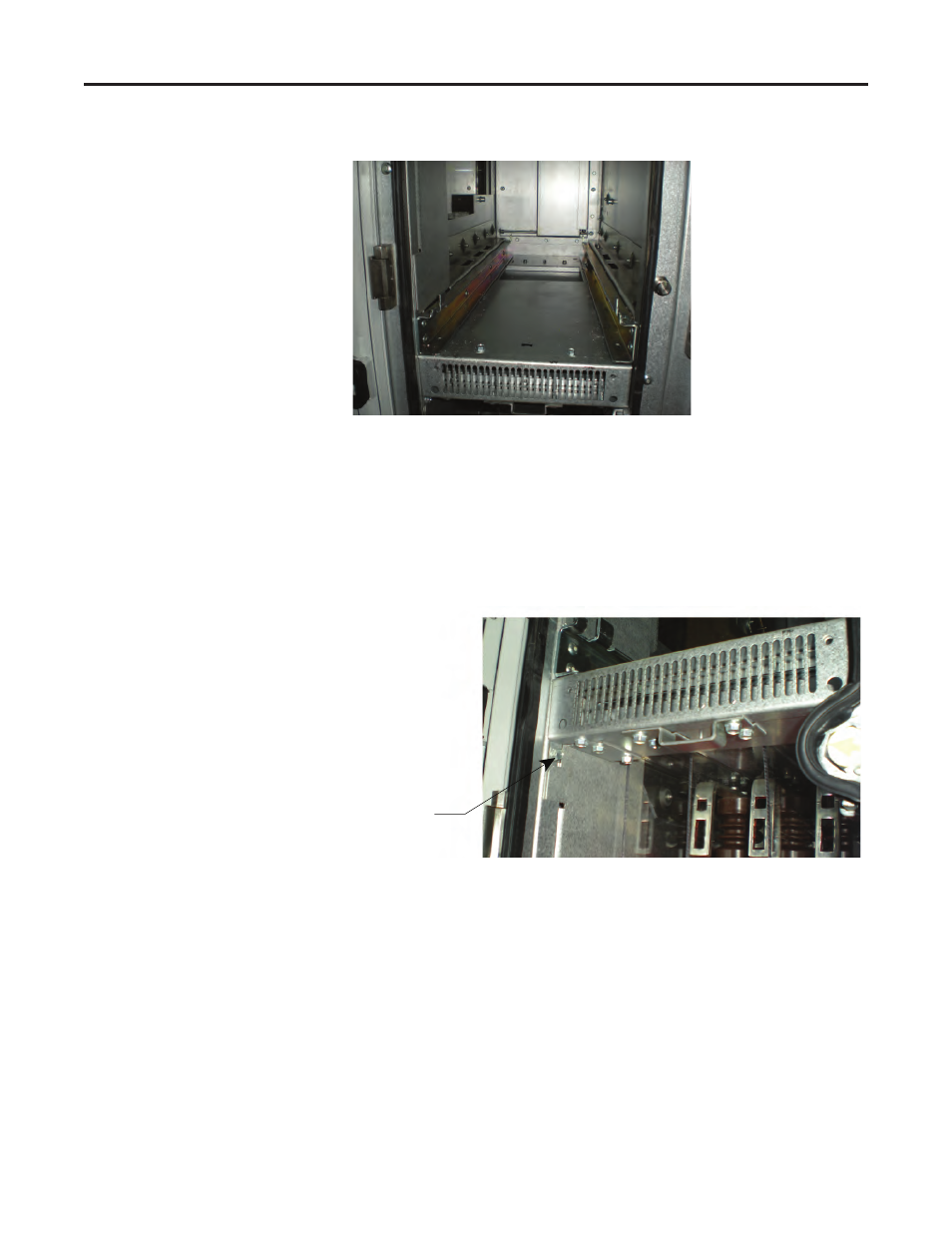 4 removal of inter compartment barrier | Rockwell Automation 7712 OneGear Motor Control Center FVNR Starter (7.2 kV) User Manual | Page 19 / 52