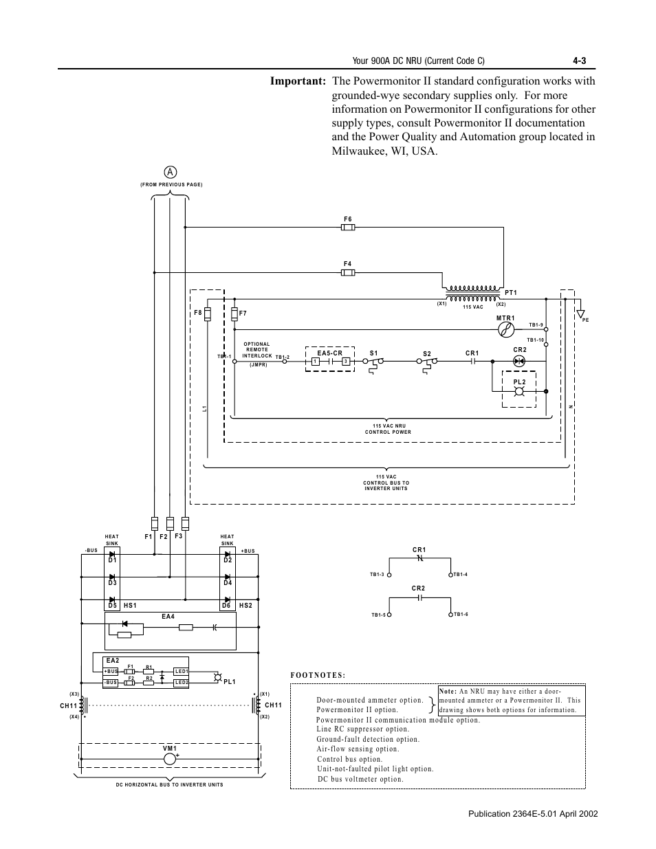 Rockwell Automation 2364E Non-Regenerative DC Bus Supply Unit (NRU) User Manual | Page 35 / 93