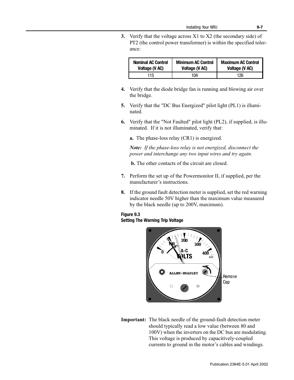 Figure 9.3 | Rockwell Automation 2364E Non-Regenerative DC Bus Supply Unit (NRU) User Manual | Page 59 / 93