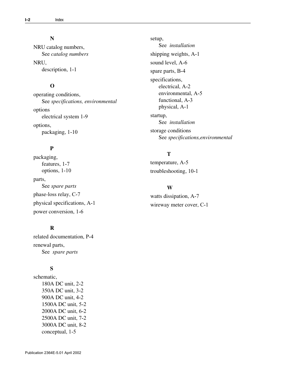 Rockwell Automation 2364E Non-Regenerative DC Bus Supply Unit (NRU) User Manual | Page 92 / 93