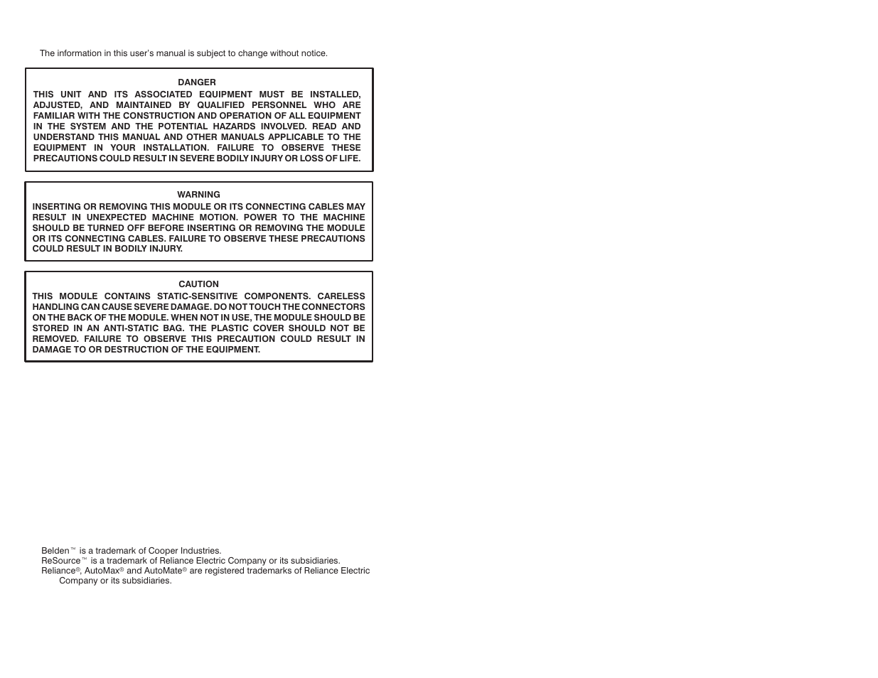 Warning notices | Rockwell Automation 61C544A RTD Module User Manual | Page 2 / 64