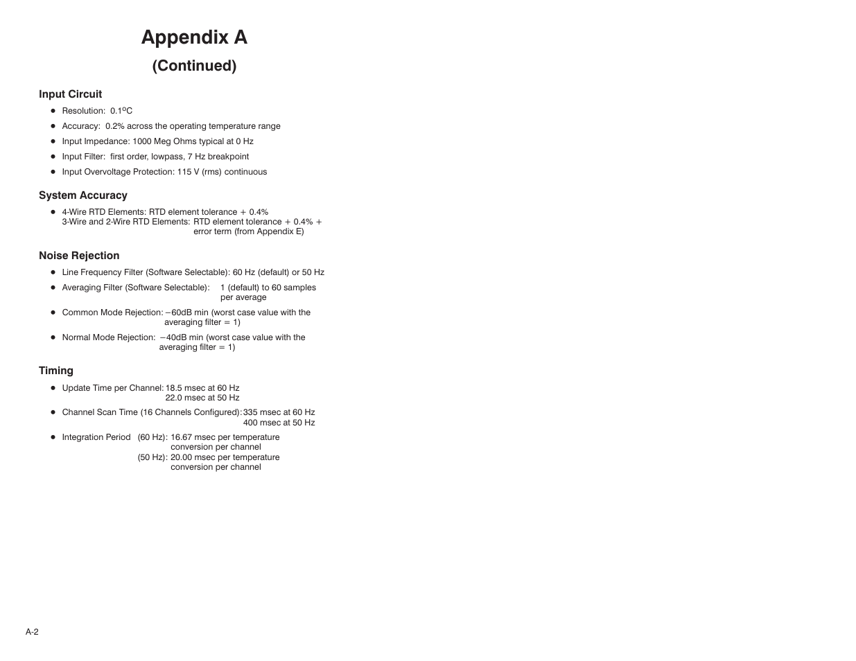 Appendix a, Continued) | Rockwell Automation 61C544A RTD Module User Manual | Page 48 / 64