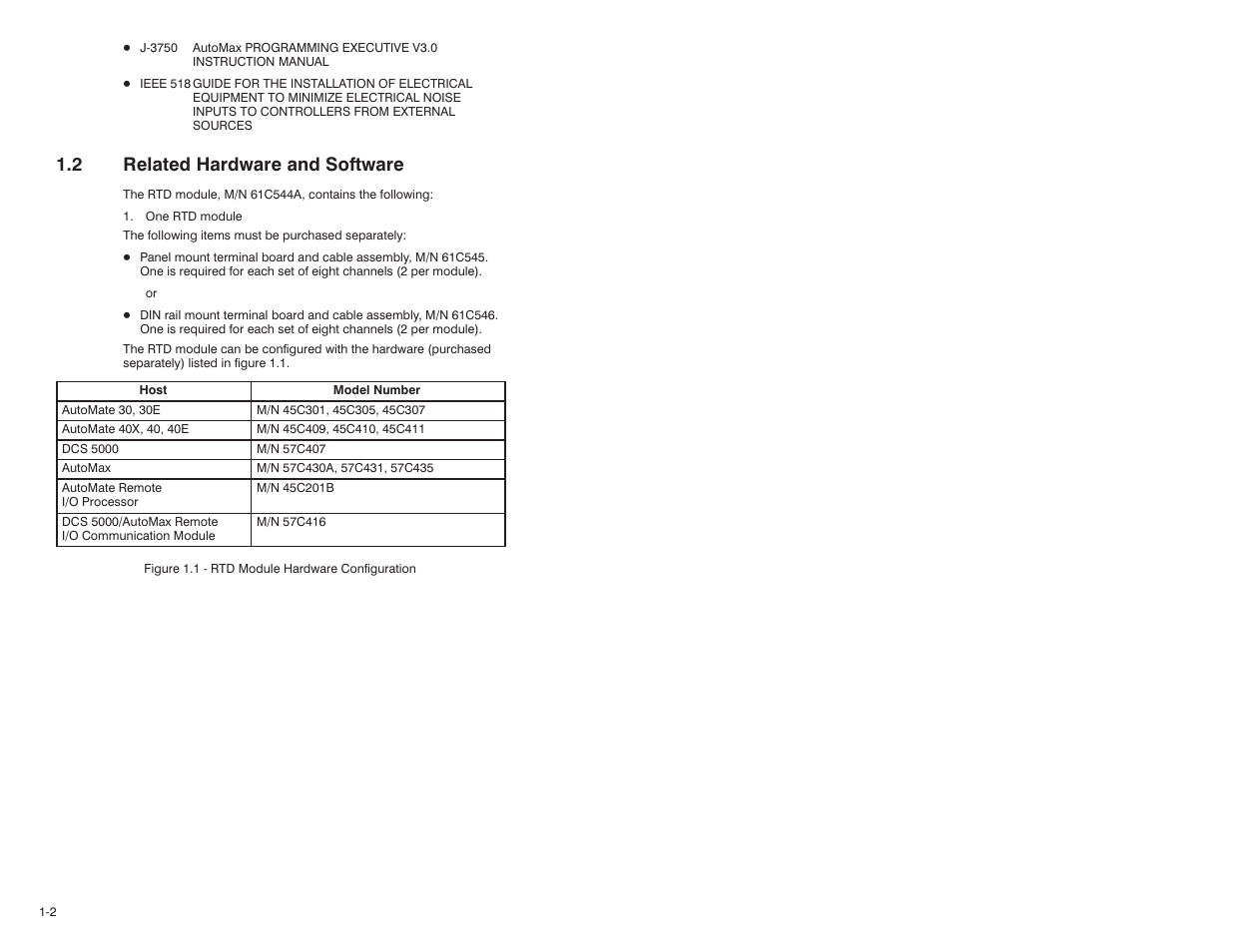 2 related hardware and software | Rockwell Automation 61C544A RTD Module User Manual | Page 8 / 64