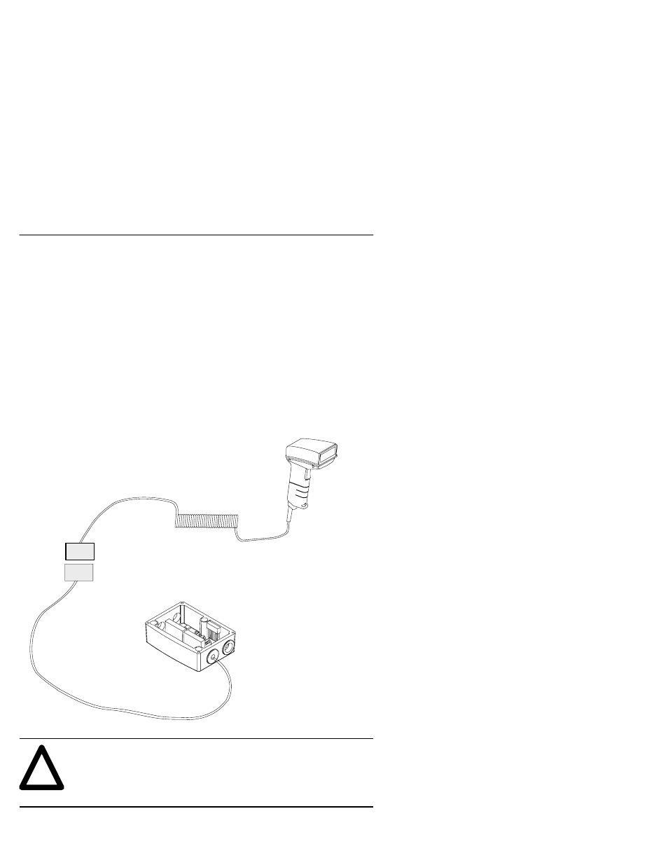 Adaptascan pass through cable connection | Rockwell Automation 2755 Decoded Hand-Held Scanner User Manual | Page 29 / 115