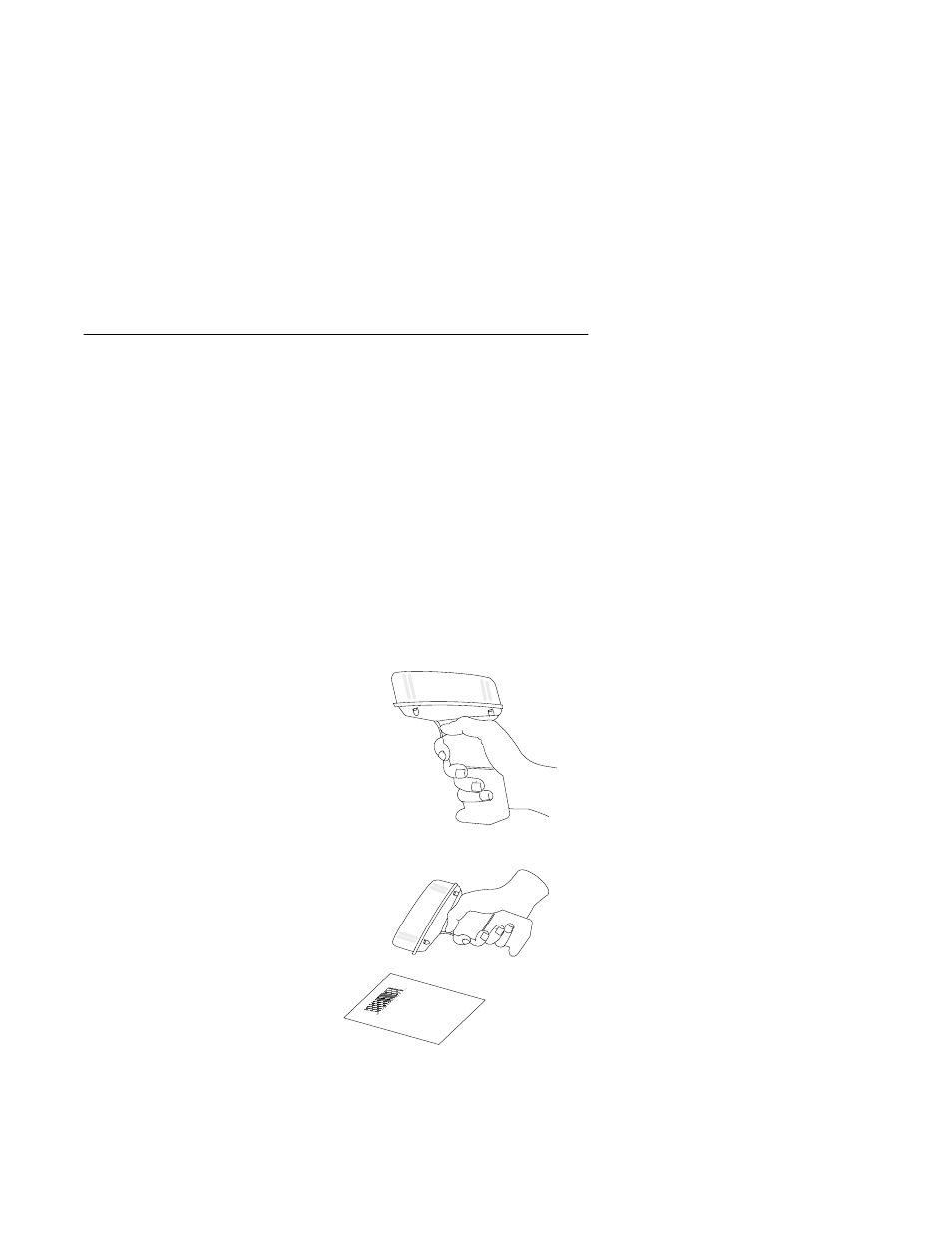 Operating the scanner | Rockwell Automation 2755 Decoded Hand-Held Scanner User Manual | Page 36 / 115