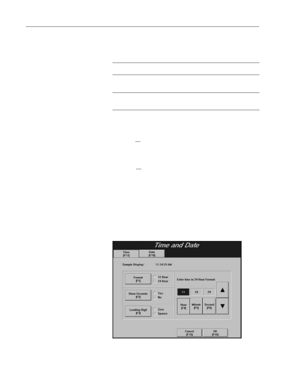 Setting time and date | Rockwell Automation 2711E-xxxx PanelView Operator Terminals User Manual User Manual | Page 103 / 188