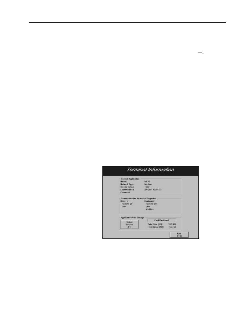 Terminal information | Rockwell Automation 2711E-xxxx PanelView Operator Terminals User Manual User Manual | Page 124 / 188