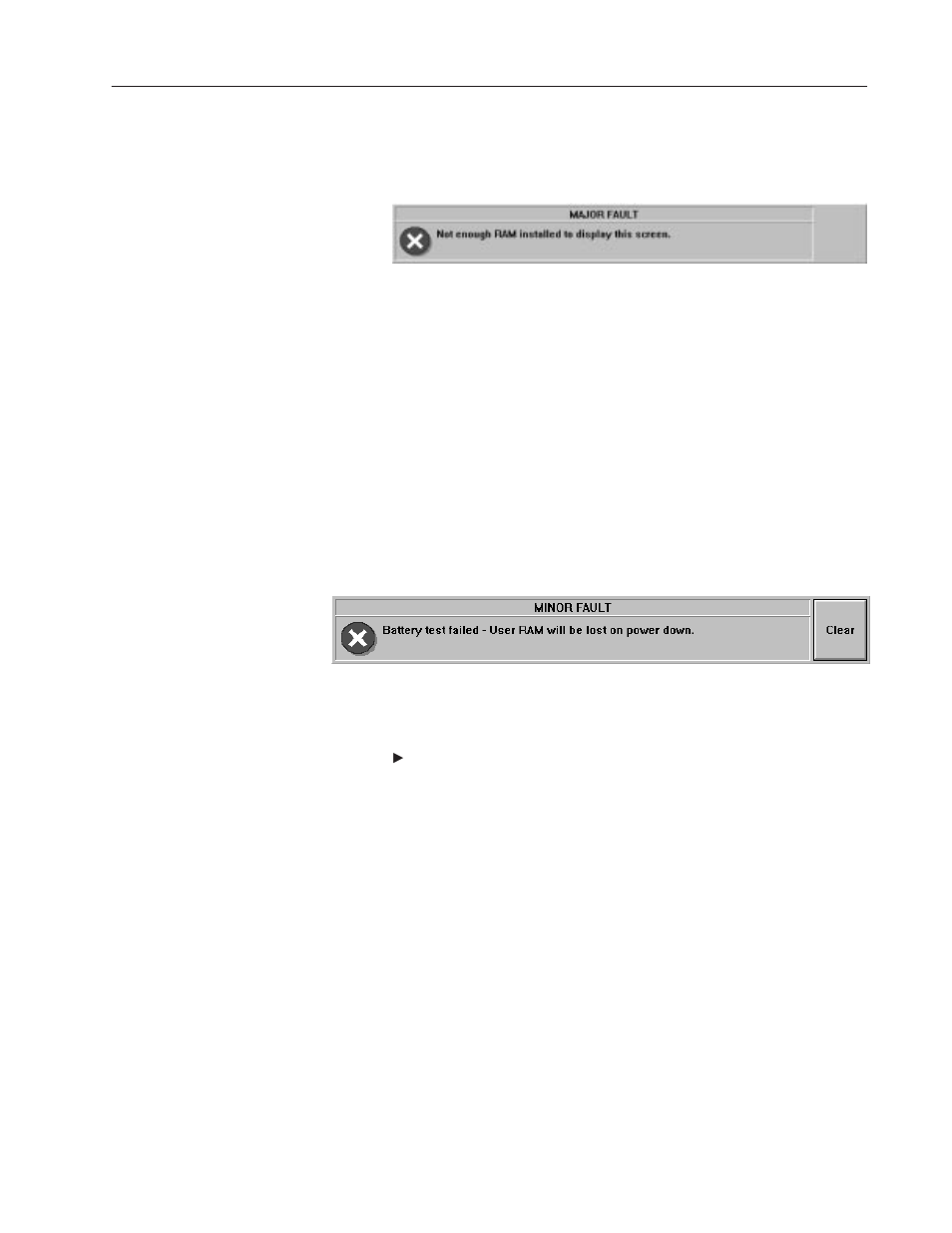 Mistakes | Rockwell Automation 2711E-xxxx PanelView Operator Terminals User Manual User Manual | Page 126 / 188