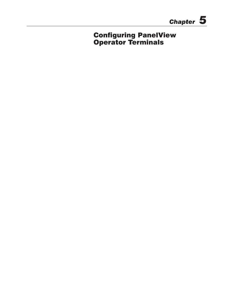 5 - configuring panelview operator terminals, Power-up functions, Configuring panelview operator terminals | Rockwell Automation 2711E-xxxx PanelView Operator Terminals User Manual User Manual | Page 76 / 188