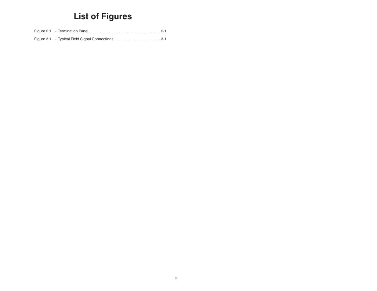 List of figures | Rockwell Automation 61C615 RTD Termination Panel User Manual | Page 5 / 22