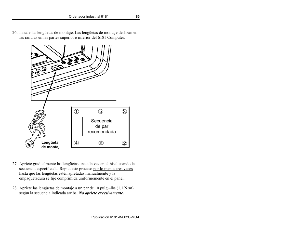 Rockwell Automation 6181 Installation Instructions User Manual | Page 83 / 134
